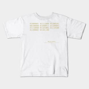 Billions- Axe Capital in binary code Kids T-Shirt